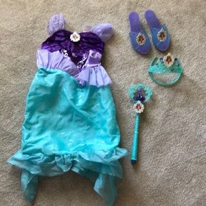 Complete set Ariel disney costume